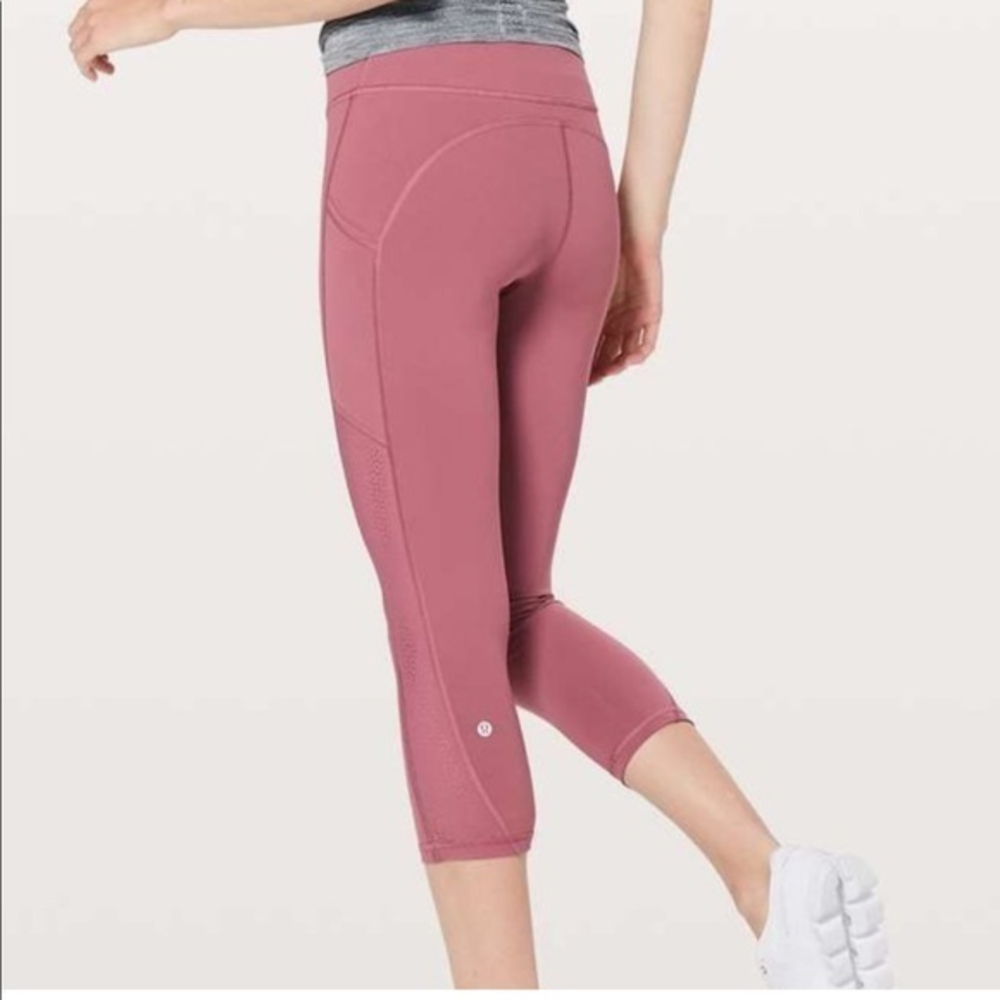 Lululemon Ready To Race Cropped Leggings‎